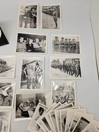 Fotosamling 35 genoptryk : Frikorps Danmark, Schalburg korpset, NSU, Frits Clausen