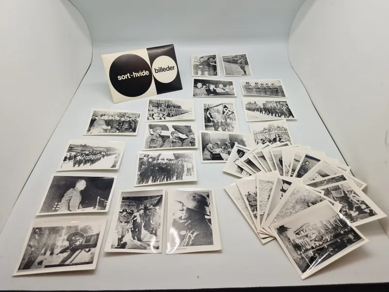 Fotosamling 35 genoptryk : Frikorps Danmark, Schalburg korpset, NSU, Frits Clausen