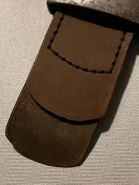 Originalt tysk Heer bæltespænde - afnazificeret