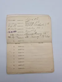 Soldaterbog 1919 Arbejdstroppernes depot, bl.a Ringsted