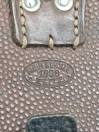 Tysk patrontaske bl.a Stemplet 1936 - modstandsbevægelsen?