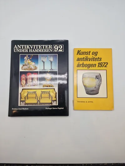 Bøger : Kunst og antikvitets årbogen 1972 - antikviteter under hammeren 92