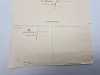 Næringsbrev fra Politimesteren i Nykøbing Falster 1958