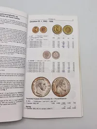 Mønter - litteratur 8 stk