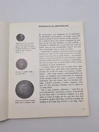 Mønter - litteratur 8 stk