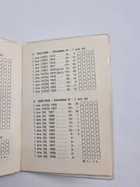 Mønter - litteratur 8 stk