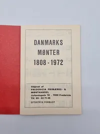 Mønter - litteratur 8 stk
