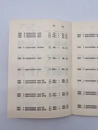 Mønter - litteratur 8 stk