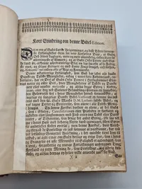 Stor bibel, antagelig fra 16-1700 tallet - Side 1 med årstal mangler