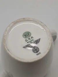 Lille kaffekande med tysk ørn