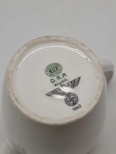Lille kaffekande med tysk ørn