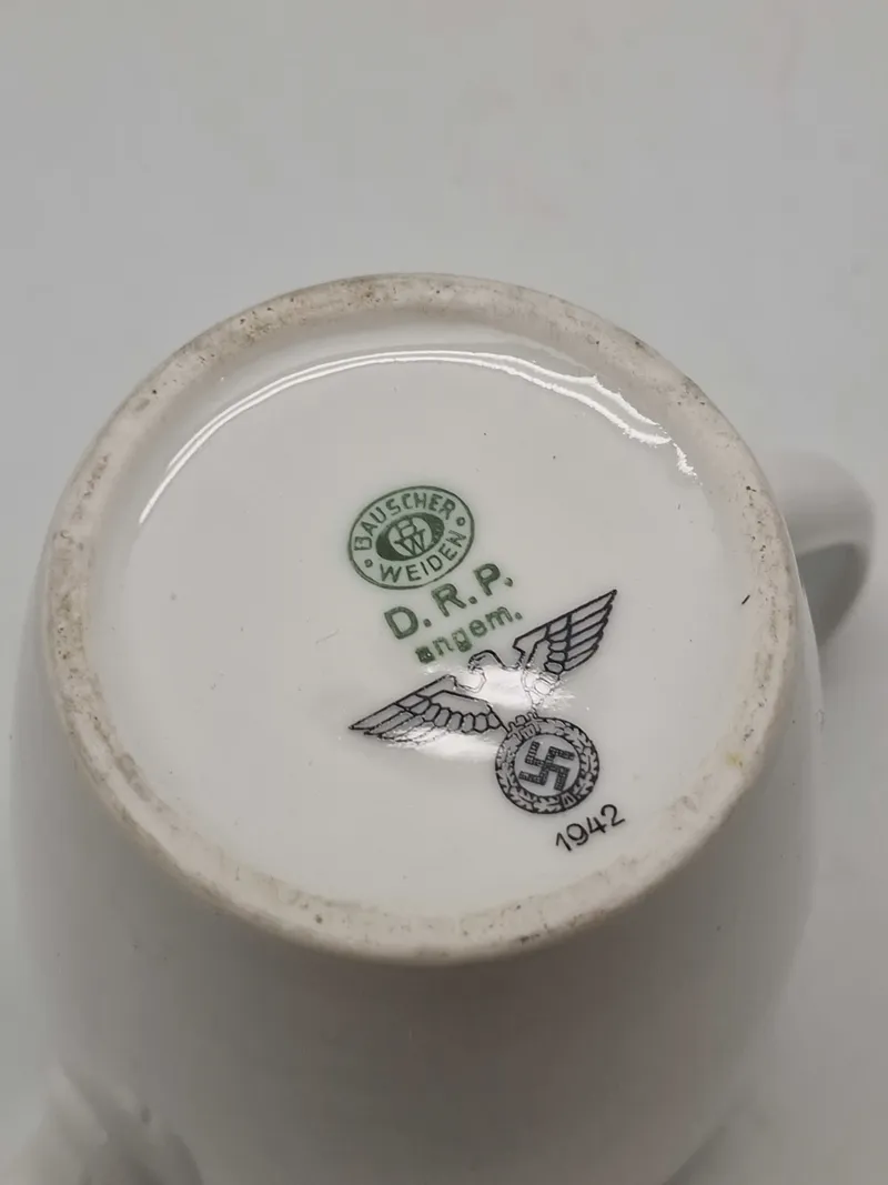Lille kaffekande med tysk ørn