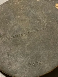 Originale tyske beholdere for ekstra ladninger til mortergranater - ww2