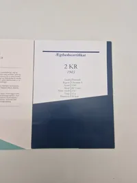 Vores historie i dine hænder 2 kroner 1945 i lukket emballage