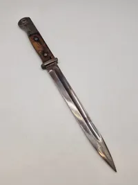 Original tysk K98 bajonet - ej nummerens, men samme fremstiller