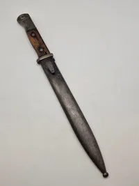 Original tysk K98 bajonet - ej nummerens, men samme fremstiller