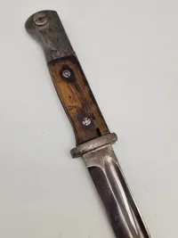 Original tysk K98 bajonet - ej nummerens, men samme fremstiller