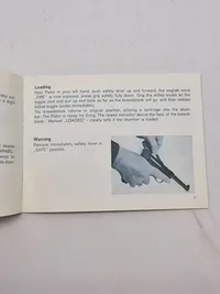 MAUSER
Automatic Pistol
Parabellum
Caliber .30 Luger und 9 mm Luger