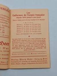 Originalt hæfte - Deutsches uniformen (Heer)