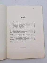 Instruktion
über die
Einrichtung und Verwendung
der
Leuchtpistole.