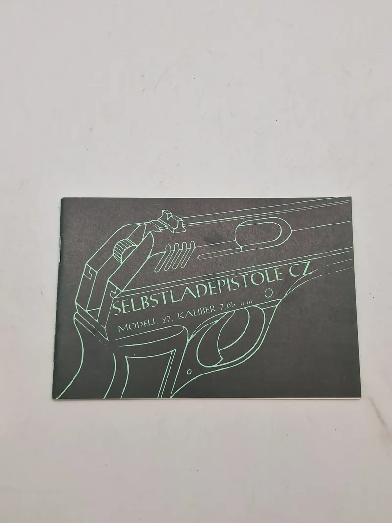Selbstladepistole model CZ