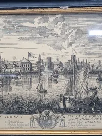 Originalt 1700 tals kobberstik