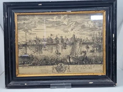 Originalt 1700 tals kobberstik