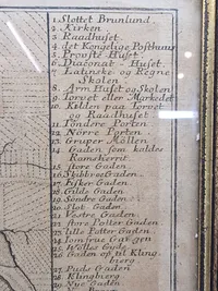 Originalt 1700 tals kort - Aabenraa