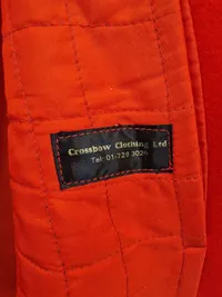 Original galla uniform fra det engelske forsvar