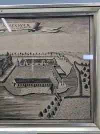 Originalt 1700 tals stik - Rosenborg