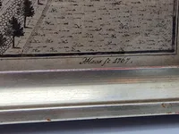 Originalt 1700 tals stik - Rosenborg