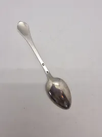 Original ske, 3 tårnet sølv (vægt på sidste billede)