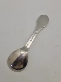 Original Ewald Nielsen ske, sølv (vægt på sidste billede)