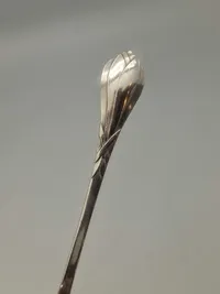 Original gaffel - 3 tårnet sølv (vægt på sidste foto)