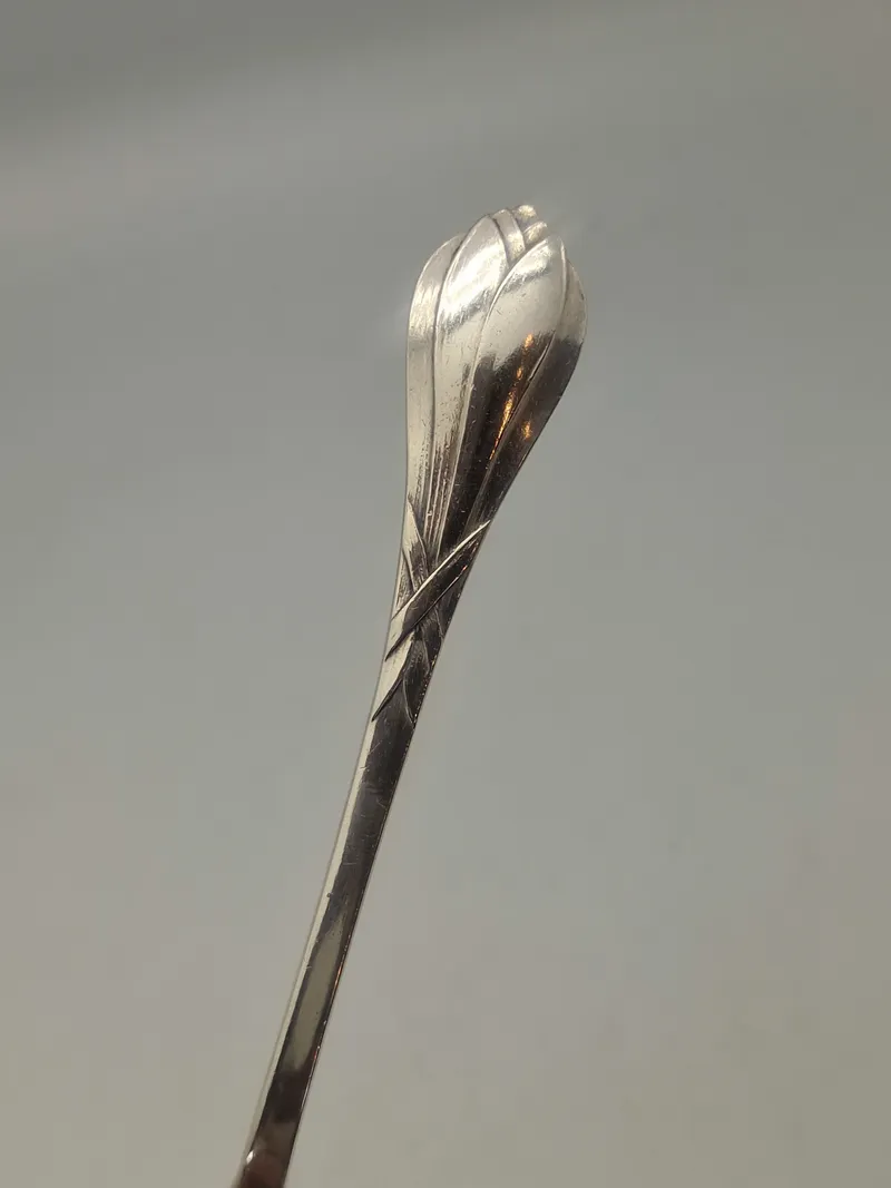 Original gaffel - 3 tårnet sølv (vægt på sidste foto)