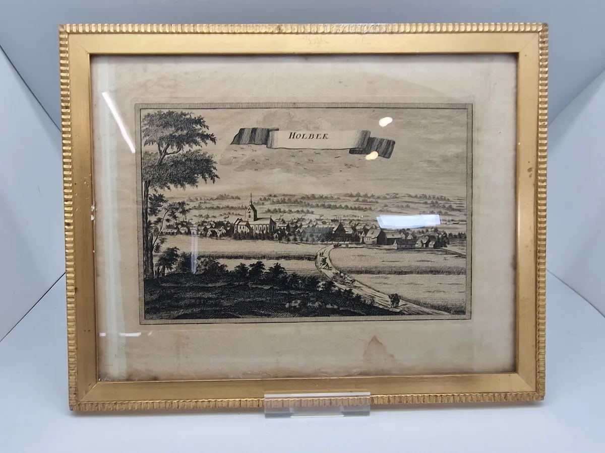 Originalt 1700 tals stik - Holbæk