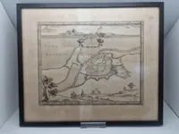 Originalt 1700 tals kort