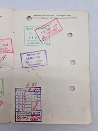 Pas fra 1945 mange rejser