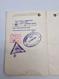 Pas fra 1945 mange rejser