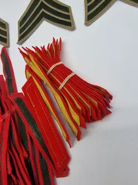 Samling diverse militære mærker USMC