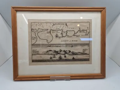 Originalt 1700 tals kort
