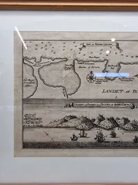 Originalt 1700 tals kort