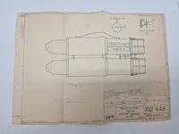 Samling tegninger fra Hærens Materielkommando