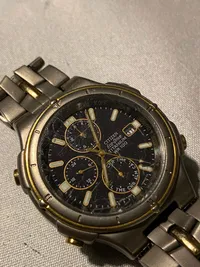 Originalt Citizen titanium ur