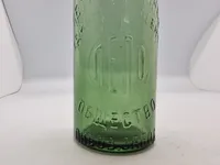 Original russisk flaske med hammer og segl