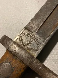 Original spansk Mauser bajonet