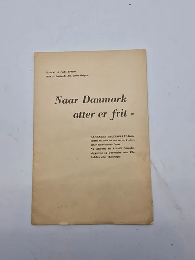Naar Danmark atter er frit