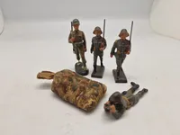 Originale linoliumsfigurer - ww2
