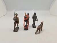 Originale linoliumsfigurer - ww2
