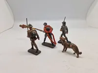 Originale linoliumsfigurer - ww2